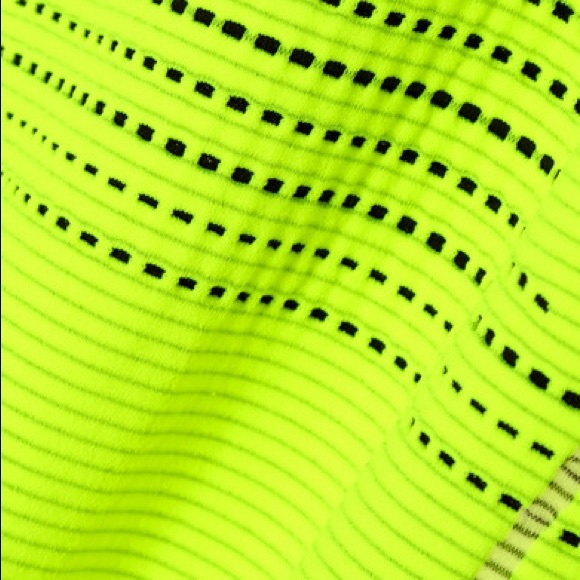 OFF-WHITE Neon Yellow Jaquard ‘SPORT’ Top - Picture 6 of 6